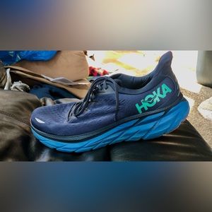 Hokas size 13D men’s navy blue good condition